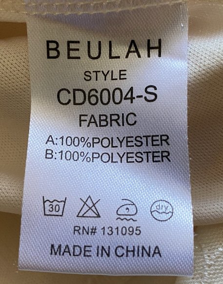 Beulahstyle CD6004-S Midi Pencil Skirt Ivory Size Small - Picture 4 of 6